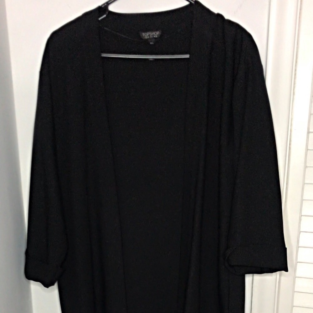 TopShop Black Coat Jacket